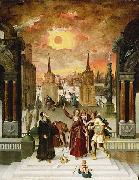 Antoine Caron Dionysius Areopagite and the eclipse of Sun oil